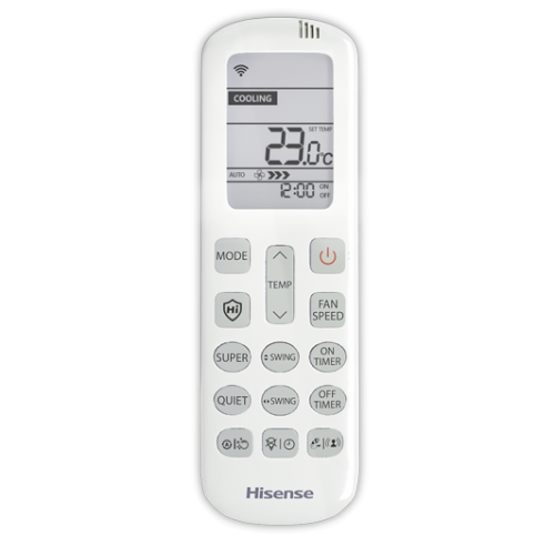 HISENSE Внутренние блоки настенного типа серии ZOOM FREE Match DC Inverter R32 AMS-09UW4RYRKB01